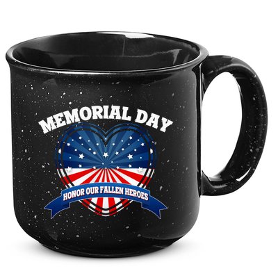 Memorial Day Honor Our Fallen Heroes 15oz Campfire Ceramic Mug