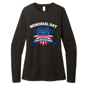 Memorial Day Honor Our Fallen Heroes Womens CVC Long Sleeve Shirt