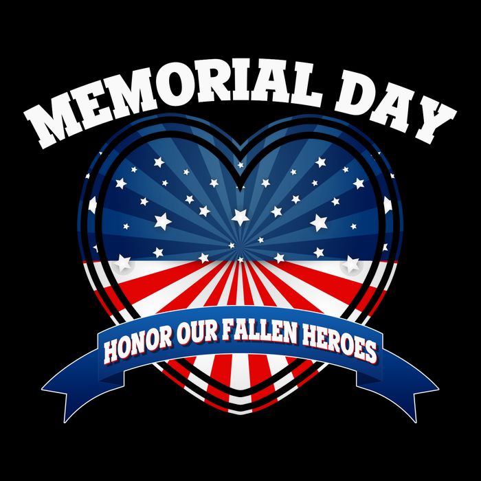 Memorial Day Honor Our Fallen Heroes Women's Knotted Racerback Tank