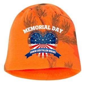 Memorial Day Honor Our Fallen Heroes Kati - Camo Knit Beanie