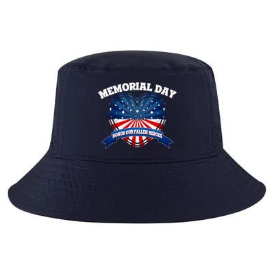 Memorial Day Honor Our Fallen Heroes Cool Comfort Performance Bucket Hat