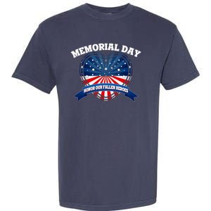 Memorial Day Honor Our Fallen Heroes Garment-Dyed Heavyweight T-Shirt