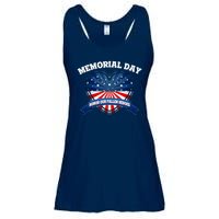 Memorial Day Honor Our Fallen Heroes Ladies Essential Flowy Tank