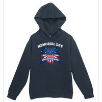 Memorial Day Honor Our Fallen Heroes Urban Pullover Hoodie