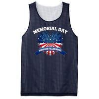 Memorial Day Honor Our Fallen Heroes Mesh Reversible Basketball Jersey Tank