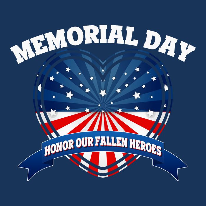 Memorial Day Honor Our Fallen Heroes Baby Bodysuit