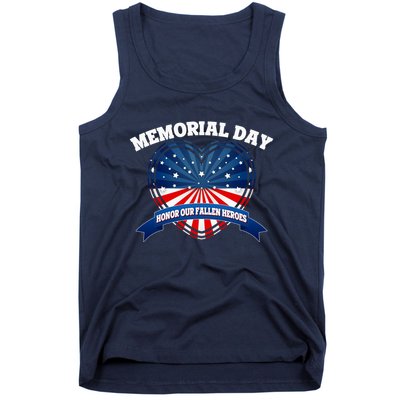 Memorial Day Honor Our Fallen Heroes Tank Top
