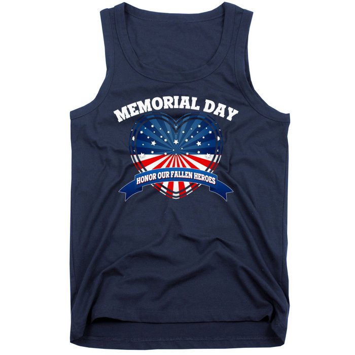 Memorial Day Honor Our Fallen Heroes Tank Top