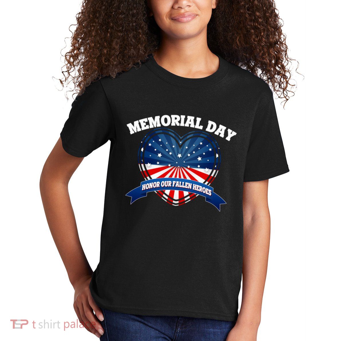 Memorial Day Honor Our Fallen Heroes Kids T-Shirt