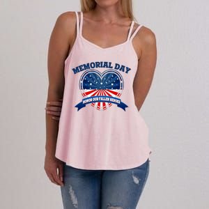 Memorial Day Honor Our Fallen Heroes Women's Strappy Tank