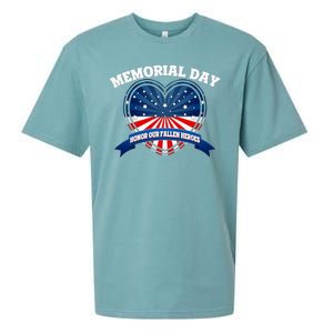 Memorial Day Honor Our Fallen Heroes Sueded Cloud Jersey T-Shirt