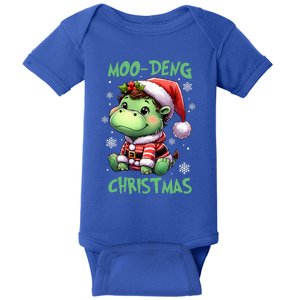 Moo Deng Hippo Baby Pigmy Moodeng Baby Bodysuit