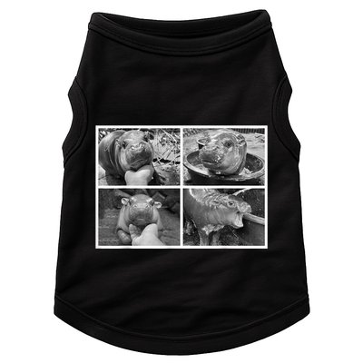 Moo Deng Hippo Photo Funny Pygmy Hippopotamus Doggie Tank
