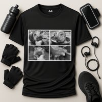 Moo Deng Hippo Photo Funny Pygmy Hippopotamus Performance Shirt