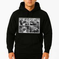 Moo Deng Hippo Photo Funny Pygmy Hippopotamus Hoodie