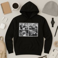 Moo Deng Hippo Photo Funny Pygmy Hippopotamus Hoodie