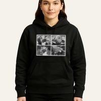 Moo Deng Hippo Photo Funny Pygmy Hippopotamus Hoodie