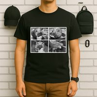 Moo Deng Hippo Photo Funny Pygmy Hippopotamus T-Shirt