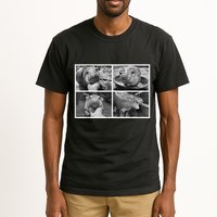 Moo Deng Hippo Photo Funny Pygmy Hippopotamus Tall T-Shirt