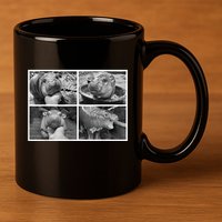 Moo Deng Hippo Photo Funny Pygmy Hippopotamus 11oz C Handle Ceramic Mug