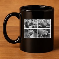 Moo Deng Hippo Photo Funny Pygmy Hippopotamus 11oz C Handle Ceramic Mug