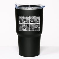 Moo Deng Hippo Photo Funny Pygmy Hippopotamus Tumbler