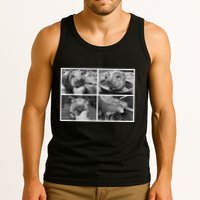 Moo Deng Hippo Photo Funny Pygmy Hippopotamus Tank Top
