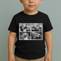 Moo Deng Hippo Photo Funny Pygmy Hippopotamus Toddler T-Shirt