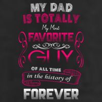 My Dad Is My Favorite Forever Golf Towel