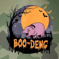 Moo Deng Halloween Boo Deng Halloween Legacy Tie Dye Trucker Hat