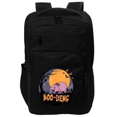Moo Deng Halloween Boo Deng Halloween Impact Tech Backpack
