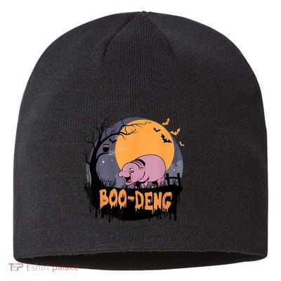 Moo Deng Halloween Boo Deng Halloween Sustainable Beanie