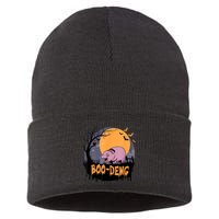 Moo Deng Halloween Boo Deng Halloween Sustainable Knit Beanie