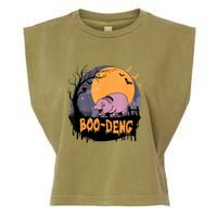 Moo Deng Halloween Boo Deng Halloween Garment-Dyed Women's Muscle Tee