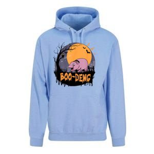 Moo Deng Halloween Boo Deng Halloween Unisex Surf Hoodie