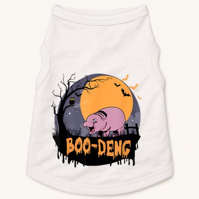 Moo Deng Halloween Boo Deng Halloween Doggie Tank