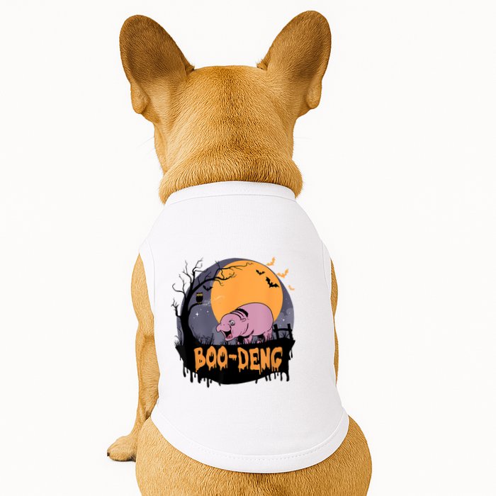 Moo Deng Halloween Boo Deng Halloween Doggie Tank