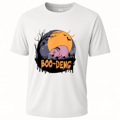 Moo Deng Halloween Boo Deng Halloween Performance Shirt