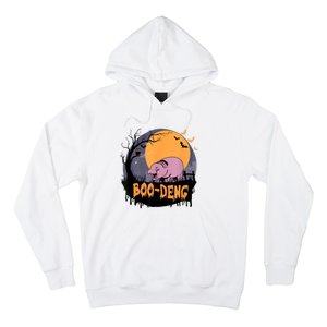 Moo Deng Halloween Boo Deng Halloween Hoodie