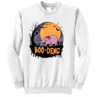 Moo Deng Halloween Boo Deng Halloween Sweatshirt