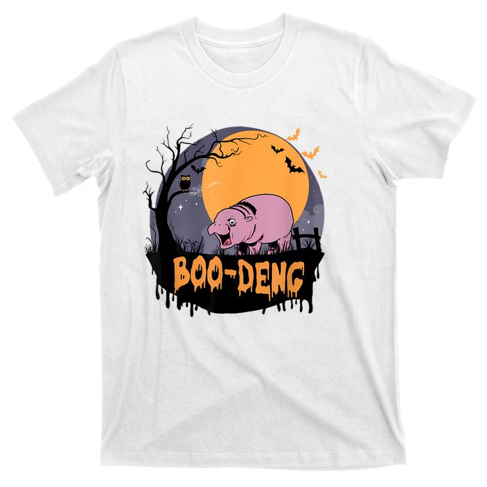 Moo Deng Halloween Boo Deng Halloween T-Shirt