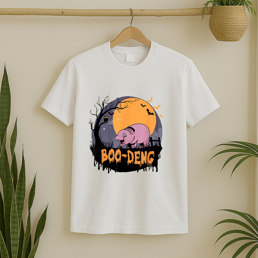Moo Deng Halloween Boo Deng Halloween T-Shirt