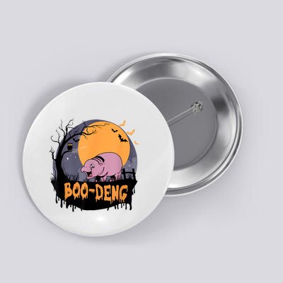Moo Deng Halloween Boo Deng Halloween Button