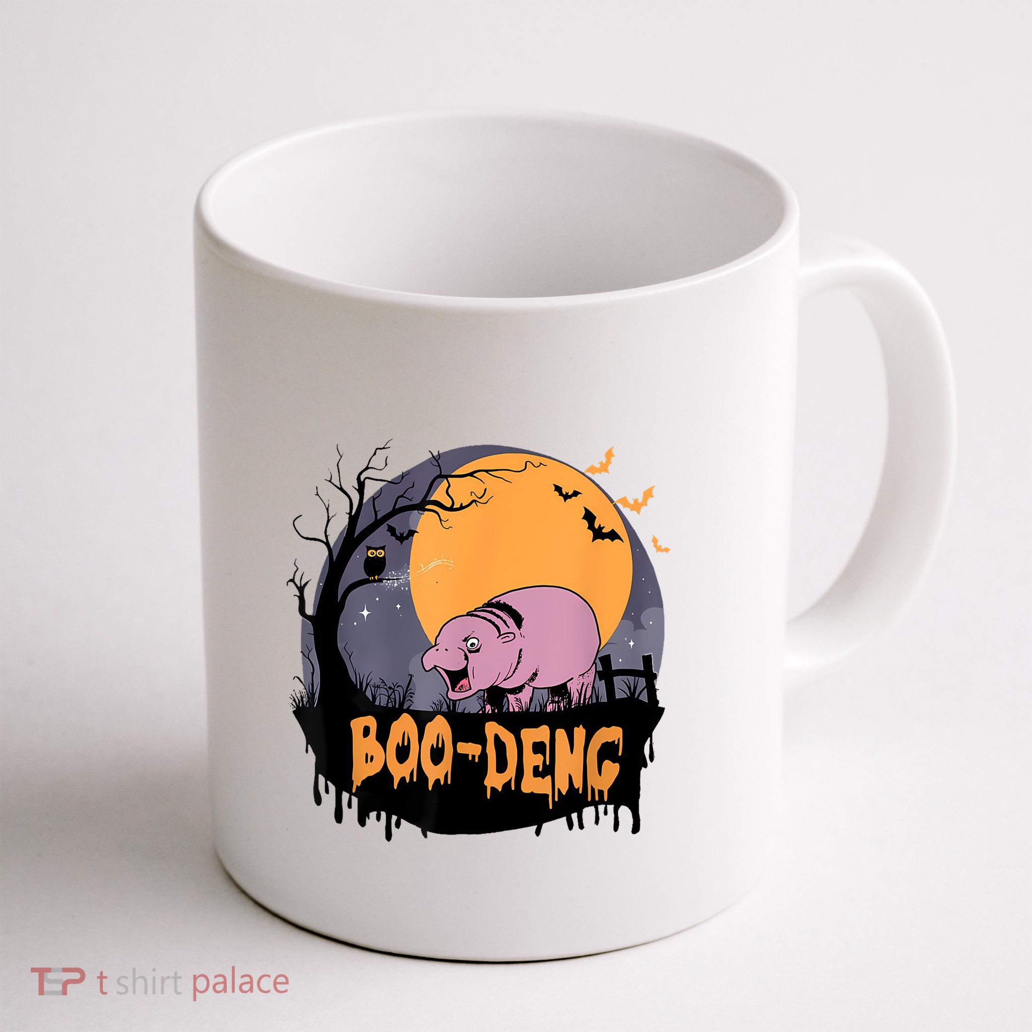 Moo Deng Halloween Boo Deng Halloween Mug
