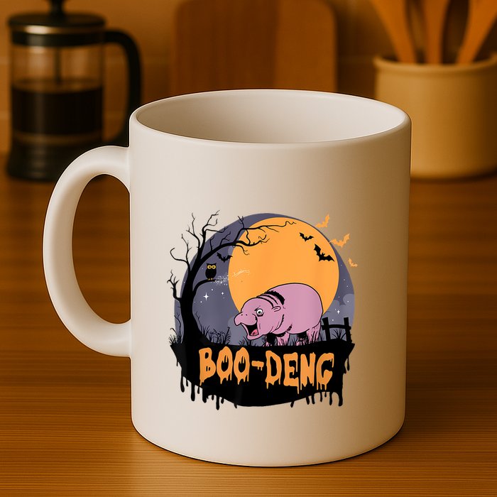 Moo Deng Halloween Boo Deng Halloween Mug