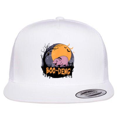Moo Deng Halloween Boo Deng Halloween Flatbill Hat