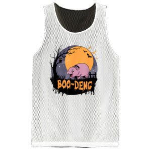 Moo Deng Halloween Boo Deng Halloween Mesh Reversible Basketball Jersey Tank