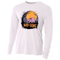 Moo Deng Halloween Boo Deng Halloween Cooling Performance Long Sleeve Crew