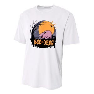 Moo Deng Halloween Boo Deng Halloween Performance Sprint T-Shirt