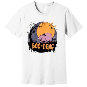 Moo Deng Halloween Boo Deng Halloween Premium T-Shirt